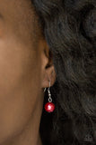 Paparazzi Accessories Party Pearls - Red