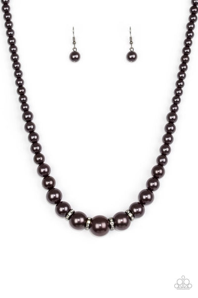 Paparazzi Accessories Party Pearls - Black