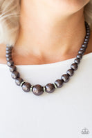 Paparazzi Accessories Party Pearls - Black