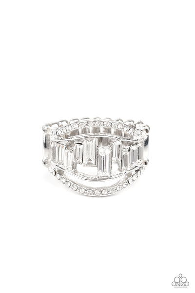 Paparazzi accessories Treasure Chest Charm - White