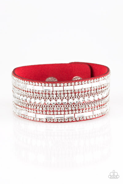Paparazzi Accessories Rebel Radiance - Red