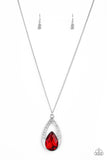 Paparazzi Accessories Notorious Noble - Red