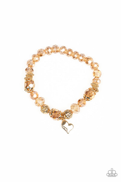 Paparazzi Accessories Right On The Romance - Gold