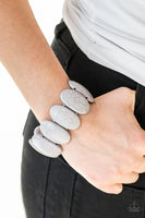 Paparazzi Accessories Dramatically Nomadic - Silver