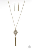 Paparazzi Accessories Totally Worth the TASSEL - Brass