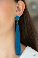 Paparazzi Accessories Tightrope Tassel - Blue