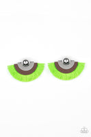 Paparazzi Accessories Fan The FLAMBOYANCE - Green