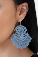 Paparazzi Accessories All About MACRAME - Blue