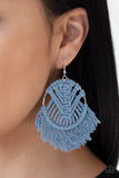 Paparazzi Accessories All About MACRAME - Blue