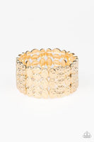 Paparazzi Accessories Tectonic Texture - Gold