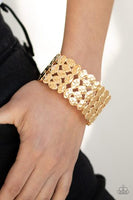 Paparazzi Accessories Tectonic Texture - Gold