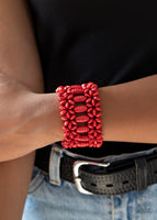 Paparazzi accessories Fiji Flavor - Red
