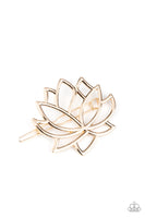 Paparazzi Accessories Lotus Pools - Gold