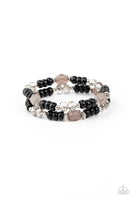 Paparazzi Accessories Delightfully Dainty - Black