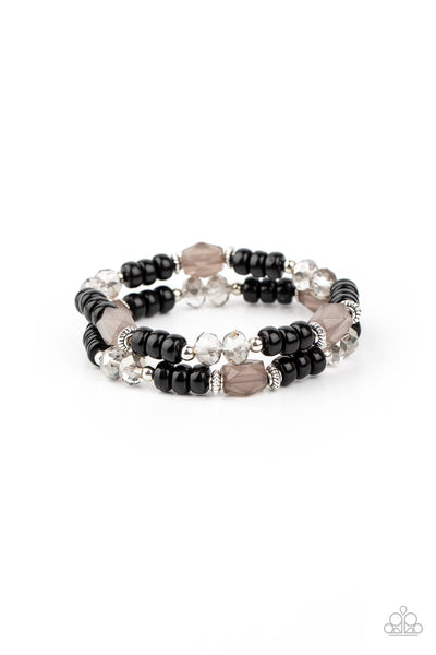 Paparazzi Accessories Delightfully Dainty - Black