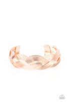 Paparazzi Accessories Woven Wonder - Copper