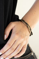 Paparazzi Accessories PLAIT Tectonics - Brass