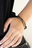Paparazzi Accessories PLAIT Tectonics - Brass