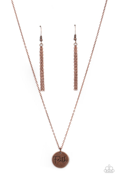 Paparazzi Accessories Choose Faith - Copper