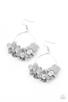 Paparazzi Accessories Flirty Florets - Silver