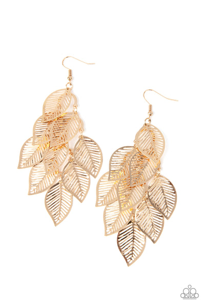 Paparazzi Accessories Limitlessly Leafy - Gold