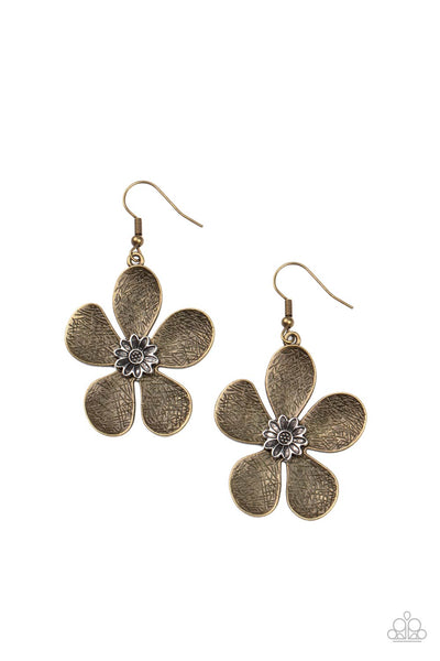 Paparazzi Accessories Fresh Florals - Brass