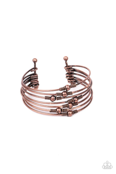 Paparazzi Accessories Industrial Intricacies - Copper