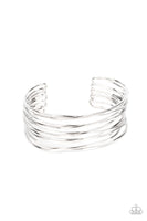 Paparazzi Accessories Nerves of Steel - Silver
