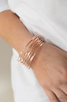 Paparazzi Accessories Nerves of Steel - Silver