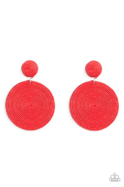 Paparazzi Accessories Circulate The Room - Red