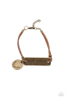 Paparazzi Accessories Believe and Let Go - Brass