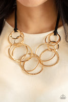 Paparazzi Accessories Spiraling Out of COUTURE - Gold