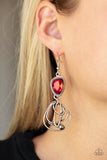 Paparazzi Accessories Galactic Drama - Red