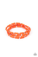 Paparazzi Accessories Radiantly Retro - Orange