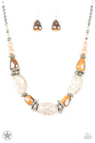 Paparazzi Accessories In Good Glazes Necklace Set-Black