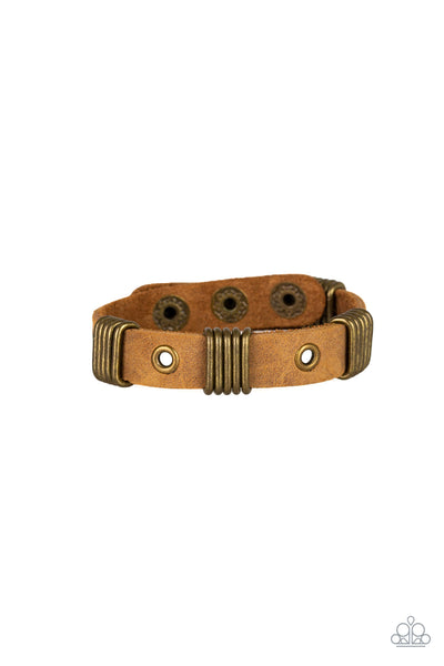Paparazzi Accessories Plainly Pirate - Brown